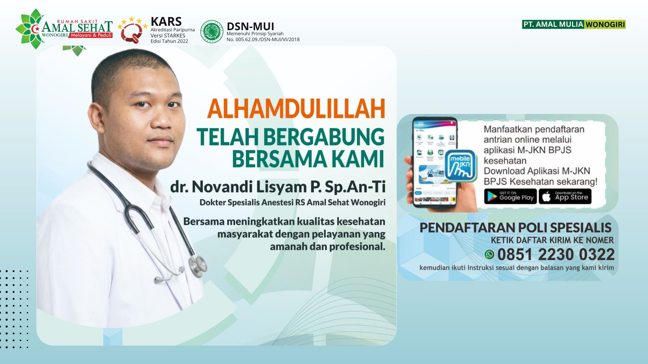dokter anestesi wonogiri rs amal sehat