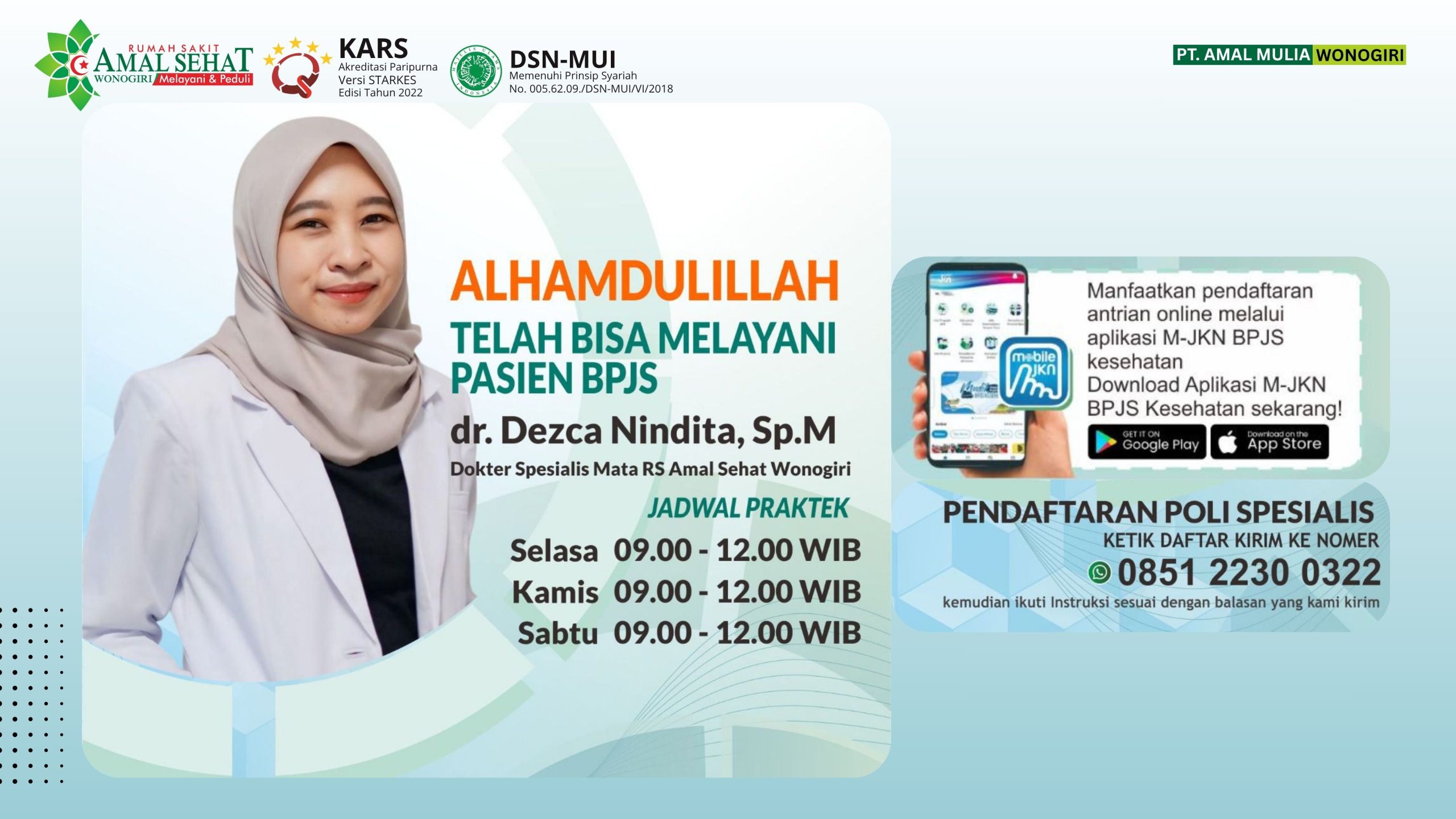 dokter mata bpjs rs amal sehat wonogiri