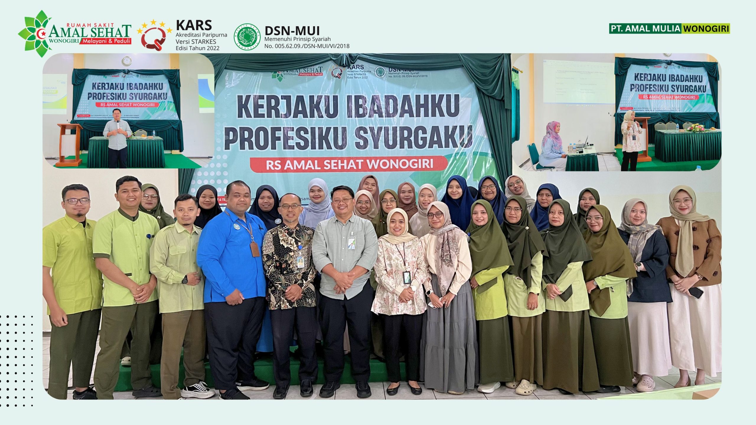 sosialisasi kecelakaan kerja rs amal sehat