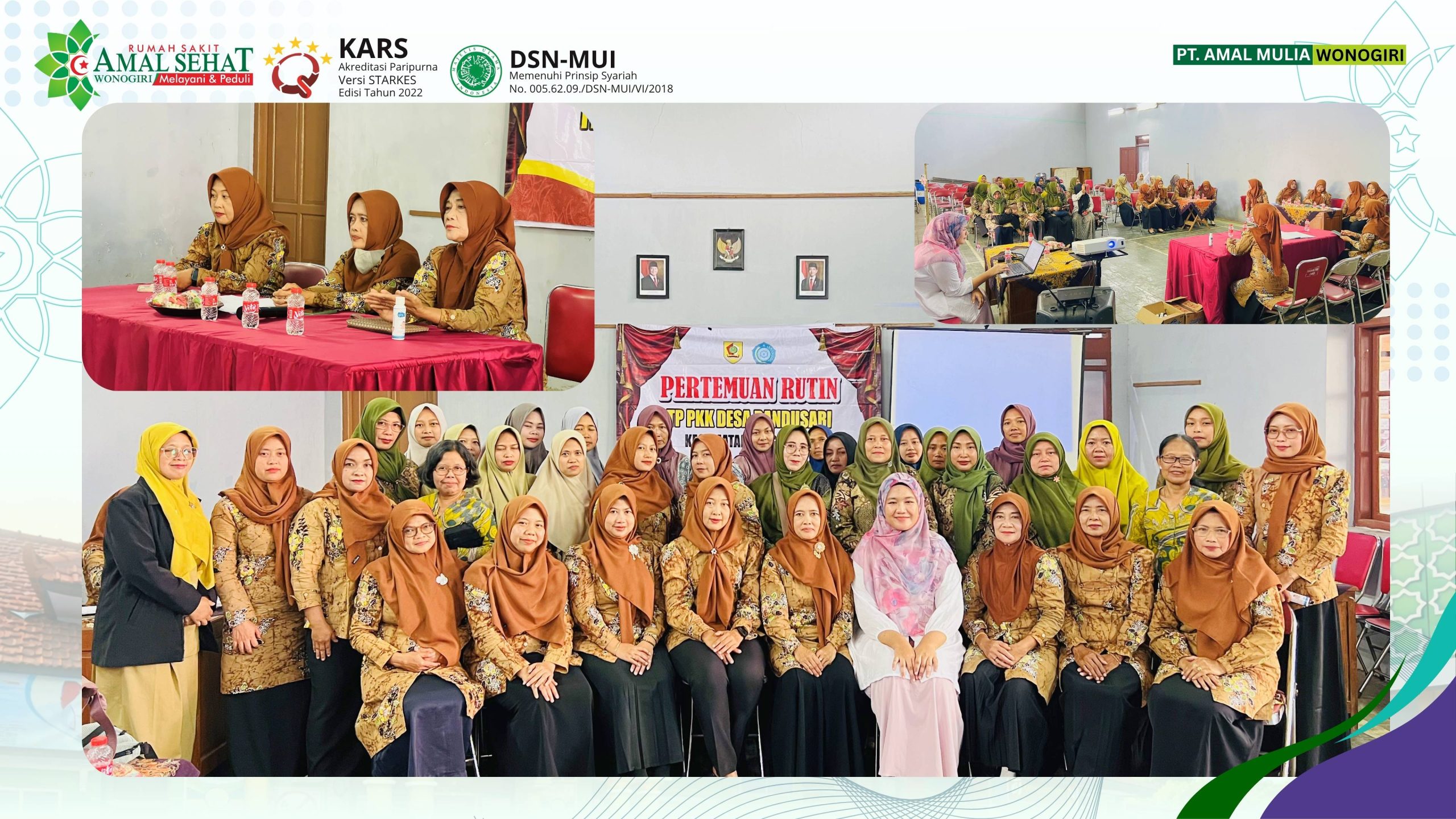 Promosi Kesehatan RS Amal Sehat bersama TP PKK Desa Randusari